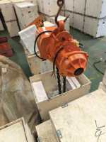 Palans électriques industriels à chaîne de 70 tonnes, moteur robuste, frein à disque électromagnétique, capacité de levage