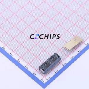 Condensateur électrolytique en aluminium à montage traversant 35ZL270MEFCT78X20, D8xL20mm 270uF 20% 35V 1.25A-100kHz - Product Image 1