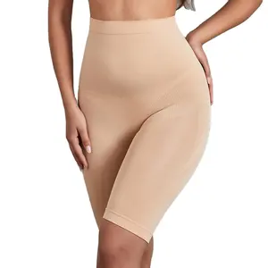 Body moldeador de cintura alta para mujer, bragas adelgazantes sin costuras, Control de barriga, levantador de glúteos, pantalones cortos moldeadores de cuerpo