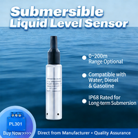 Atech PL 301 Stainless Steel Submersible Level Transmitter with 0.05% Accuracy and Current/Voltage Output