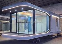 Maison conteneur préfabriquée moderne avec conception personnalisée pour hôtels balnéaires attractions touristiques et villas