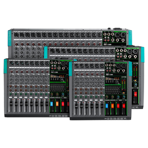 Vente en gros 6/8/12/16 canaux Console de mixage audio professionnelle Contrôleur <span class=keywords><strong>DJ</strong></span> USB Console de musique - Product Image 1