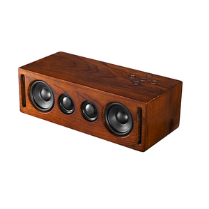 Mới bằng gỗ <span class=keywords><strong>Bluetooth</strong></span> loa âm nhạc hệ thống 70 Wát stereo âm nhạc Surround Loa ngoài trời với FM Đài phát thanh - Product Image 4