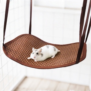 USMILEPET أفضل عشب الروطان شنقا عش الحيوانات الصغيرة بائع تبريد للهامستر السنجاب التنين القط - Product Image 1