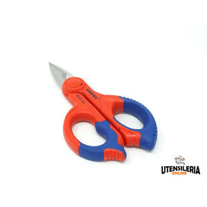 กรรไกรช่างไฟฟ้า knipex, ใบมีดตรง, ที่จับสององค์ประกอบ, 155มม - Product Image 2