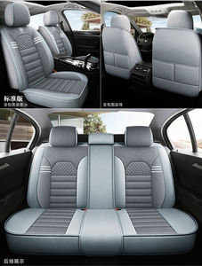 Lulu AnC1 <span class=keywords><strong>Coprisedili</strong></span> in Lino per <span class=keywords><strong>Auto</strong></span> a 5 Posti per <span class=keywords><strong>Suzuki</strong></span> Swift, Hyundai Sorento, Toyota Es350 - Product Image 5