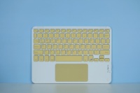 Lap top keyboard nirkabel mini Spanyol keyboard nirkabel vintage keyboard nirkabel bahasa Inggris untuk Tablet Pc permainan tv pintar