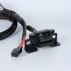 Kabel ekstensi 16 Pin Obdii Obd2 Splitter, konektor ekstensi pria ke Dual Female Y Obd 2 16Pin Splitter - Product Image 3