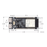 Placa de Desarrollo Mini ESP32-C5 con Procesador RISC-V y WiFi6 de Doble Banda, con Programador Android para Kits de Pasarela IoT Multiprotocolo