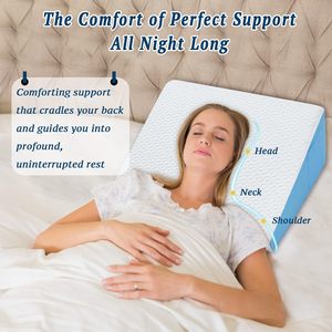 Dopo l'intervento chirurgico sollievo dolore alla <span class=keywords><strong>schiena</strong></span> gamba elevazione Memory Foam <span class=keywords><strong>cuscino</strong></span> triangolo inclinato letto cuneo lato <span class=keywords><strong>cuscino</strong></span> <span class=keywords><strong>per</strong></span> dormire <span class=keywords><strong>per</strong></span> la <span class=keywords><strong>schiena</strong></span> - Product Image 3