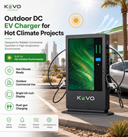 Affichage numérique 65 pouces 2500-3000 Nits, chargeur rapide DC double connecteur pour véhicules électriques 30kW 40kW 60kW 80kW