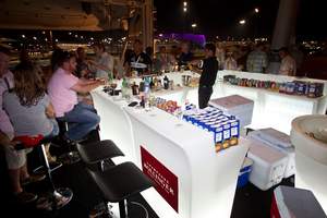 โต๊ะกลมสำหรับงานเลี้ยงค็อกเทล โรงแรม โต๊ะบาร์พลาสติก - Product Image 5