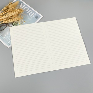 Solid color, simple cartoon A5 stitched notebook, exercise book, creative notebook, <b>notepad</b>, student supplies wholesale - Product Image 3