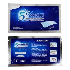 Professional Effects 5DTeeth Bamboo Charcoal Coconut Teeth Whitening Strips Cleaning tooth Nano Teeth Whitening 1pcs