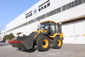 Hengxing Venta al por mayor de retroexcavadora eléctrica con ruedas 4x4, minitractor, excavadora de ruedas pequeña, retroexcavadora con orugas, muestra de retroexcavadora. - Product Image 3