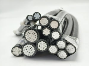 3*25 + 1*25 mm2 ABC IEC60502 LV Cable de línea cubierta Conductor de aluminio Cable XLPE Servicio Drop 4 núcleos Fase + <span class=keywords><strong>Neutro</strong></span> sin iluminación - Product Image 3