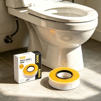 Kit de réparation de cuvette de toilettes 2026 OE-Spec, avec joint en cire double épaisseur, vis en T longues et accessoires robustes pour salle de bain
