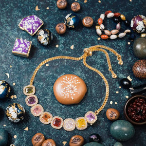 Pulsera de Tenis de Latón de Alta Calidad con Zirconia, Ajustable, Desplegable, Moderna, Brillante y Elegante - Product Image 3