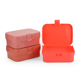 BPA libre de plástico caja Bento de Sushi <span class=keywords><strong>a</strong></span> prueba de fugas contenedor de almacenamiento de alimentos para microondas almuerzo Bento caja para niños - Product Image 4