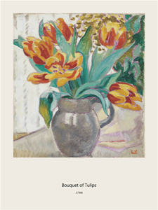 Pintura artística de flores para pared, pósteres con impresiones de plantas y flores - Product Image 4