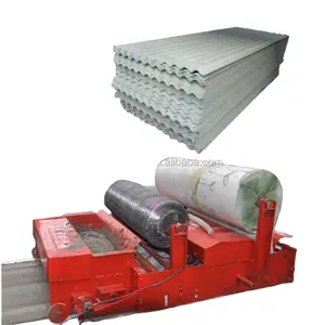 Máquina automática de fabricación de azulejos de techo de hormigón corrugado, gran oferta