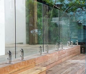 Tendalino <span class=keywords><strong>in</strong></span> <span class=keywords><strong>vetro</strong></span> per porta d'ingresso con tettuccio per finestra a baldacchino <span class=keywords><strong>in</strong></span> acciaio inossidabile - Product Image 1