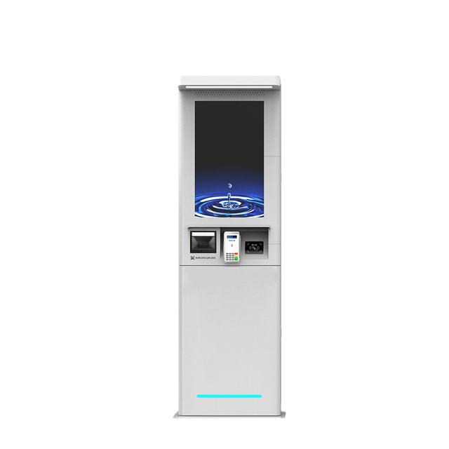 Cash Register Pos Android Billing Machine Self Payment Kiosk Cash and Card Food Kiosk with Barcode NFC Reader