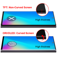 Perbaikan Ponsel Layar Sentuh LCD OLED TFT Asli 6.1 Inci G911B Panel Kaca S23 5G dengan Bingkai untuk Samsung Galaxy G911U