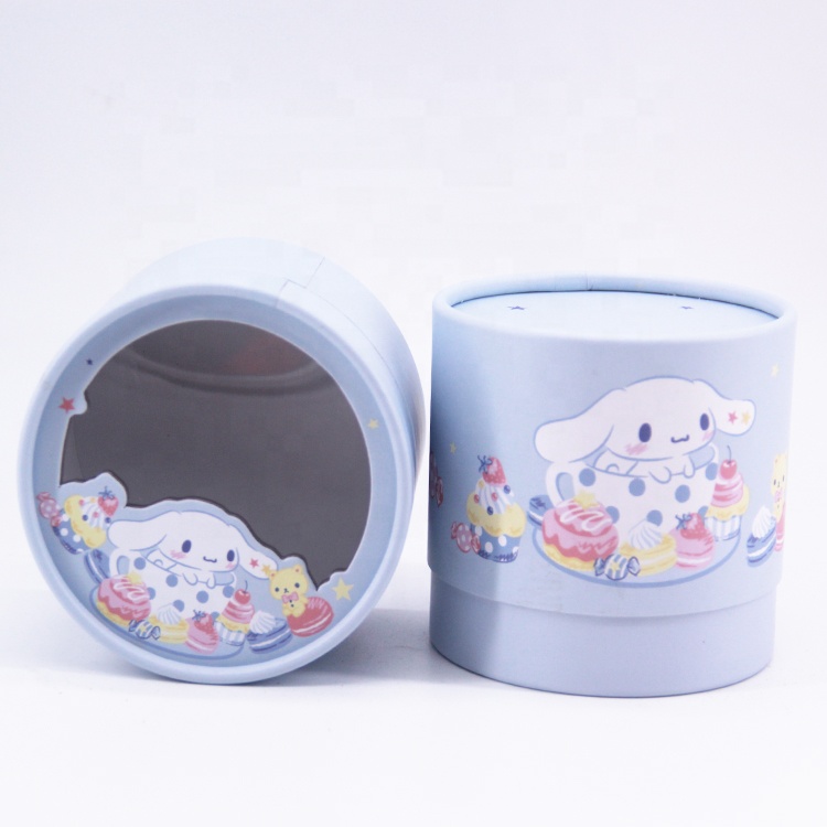 Eco-Friendly Customizable Craft Paper Cylindrical Tube for Packaging