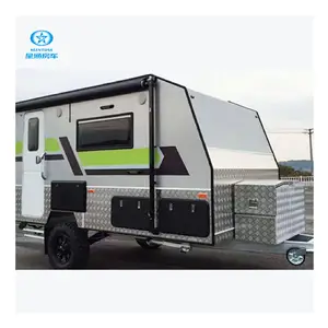 high quality build camper trailer luxury mobile off road caravan australian standard travel trailer camping