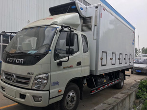 Camion de transport de poussins professionnel de moyenne capacité, isolé, avec ventilation forcée et étagères réglables pour la logistique d'incubateurs - Product Image 3