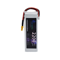 Baterai LiPo RC 11.1V 3S 1500mAh 2200mAh 3000mAh 4200mAh 5200mAh 6000mAh 7200mAh 8500mAh 10400mAh untuk Suku Cadang Mobil Drone RC