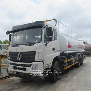 Dongfeng 10 Wheeler 20 Metros Cúbicos Diesel Tanker Petróleo com Bomba 16000 Litros Tanque de combustível 20000 Litros Caminhão - Product Image 3