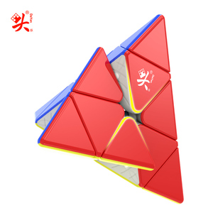 Dayan pyraminxes V3 maglev bóng lõi UV tráng từ tốc độ <span class=keywords><strong>Cube</strong></span> thần tài đồ chơi giáo dục tam giác nhựa CUBO magico câu đố - Product Image 6