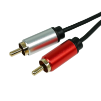 Câble audio USB Type C RCA, longueur 1m, gaine PVC, blindage tressé, 1080p pour amplificateur home cinéma, lecteur DVD, HDTV, ordinateur