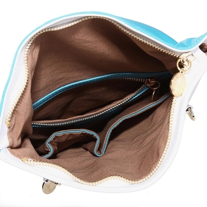 <span class=keywords><strong>2021</strong></span> blanco azul de moda de señora cadena bolso OEM largo correa de hombro, bolso con borla - Product Image 6