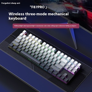 Hzgamer F87Pro 87 RGB Phím Không Dây Bàn Phím Cơ Khí Ba-Chế Độ In Diy Chơi Game & Văn Phòng Bàn Phím - Product Image 4
