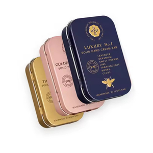 Custom Small Hinged Lid Metal Tin Box Recipiente retangular para Candy Mint Maquiagem Ferramentas Cigarro Armazenamento Tinplate Snack Case - Product Image 1