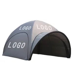 Ucuz fiyat ücretsiz 3D büyük özelleştirilmiş siyah dev açık Gazebo reklam kubbe etkinlik çadırı olaylar için büyük şişme çadır