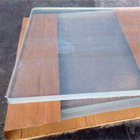 Plaques en PMMA pour piscines en acrylique 80mm 100mm 150mm