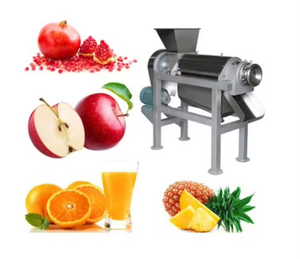 Industrial <b>Juice</b> <b>Extractor</b> Ginger <b>Juice</b> <b>Extractor</b> Spiral Cold Press Juicer Commercial Electric Automatic Citrus Peach Juicer - Product Image 4