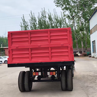 Bac de transport agricole universel en acier/galvanisé pour remorque de tracteur, bac de logistique agricole