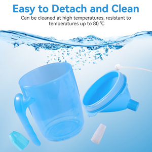 Para pacientes postrados en cama y personas mayores, pajitas para alimentación, vasos para beber, dispositivos de alimentación, y dispositivos anti-asfixia y anti-fugas. - Product Image 4