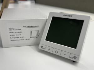 <span class=keywords><strong>Thermostat</strong></span> mural pour villa à conception graphique, à modulation 0-10V, pour ventilo-convecteur, à économie d'énergie - Product Image 5