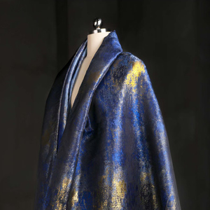 100% Polyester Kim Loại Jacquard Thổ Cẩm Vải Chứng Khoán Sẵn Sàng Màu Sắc Sang Trọng Thổ Cẩm Jacquard Vải - Product Image 6