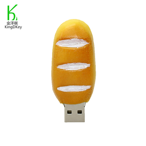 مخصص PVC تصميم مخصص 3D PVC البطاطس المقلية محرك الهامبرغر عصا الذاكرة المخابز هدية شخصية - Product Image 4