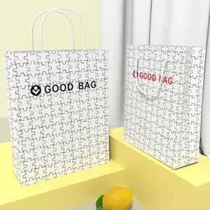 Cadeau pratique jetable personnalisé en Chine sac à provisions de luxe en papier pour bijoux logo