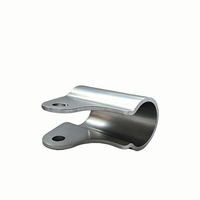 Service de fabrication sur mesure pour clips de ceinture en cuivre, acier à ressort, acier inoxydable, clips de gaine métallique, traitement de tôles, découpe laser