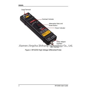 หัววัดไฟฟ้าแรงสูงแบบดิฟเฟอเรนเชียล RIGOL RP1050D - Product Image 2