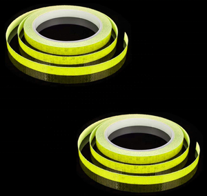 Ruban réfléchissant de vélo en nid d'abeille bon marché, autocollant de lumière auto-adhésif de jante de moto, ruban réfléchissant de sécurité extérieure - Product Image 3